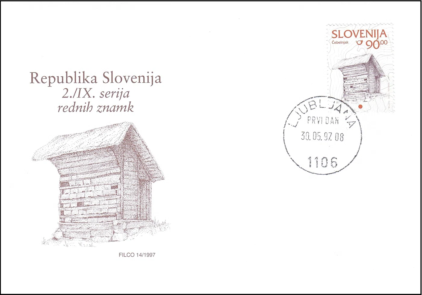 REPUBLIKA SLOVENIJA 2. / IX. SERIJA REDNIH POŠTNIH ZNAMK